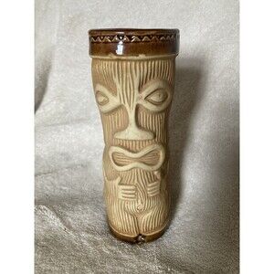 Vintage Tiki Mug PMP Paul Marshall Peanut Classic Matte Glaze Thumbs Up PERFECT